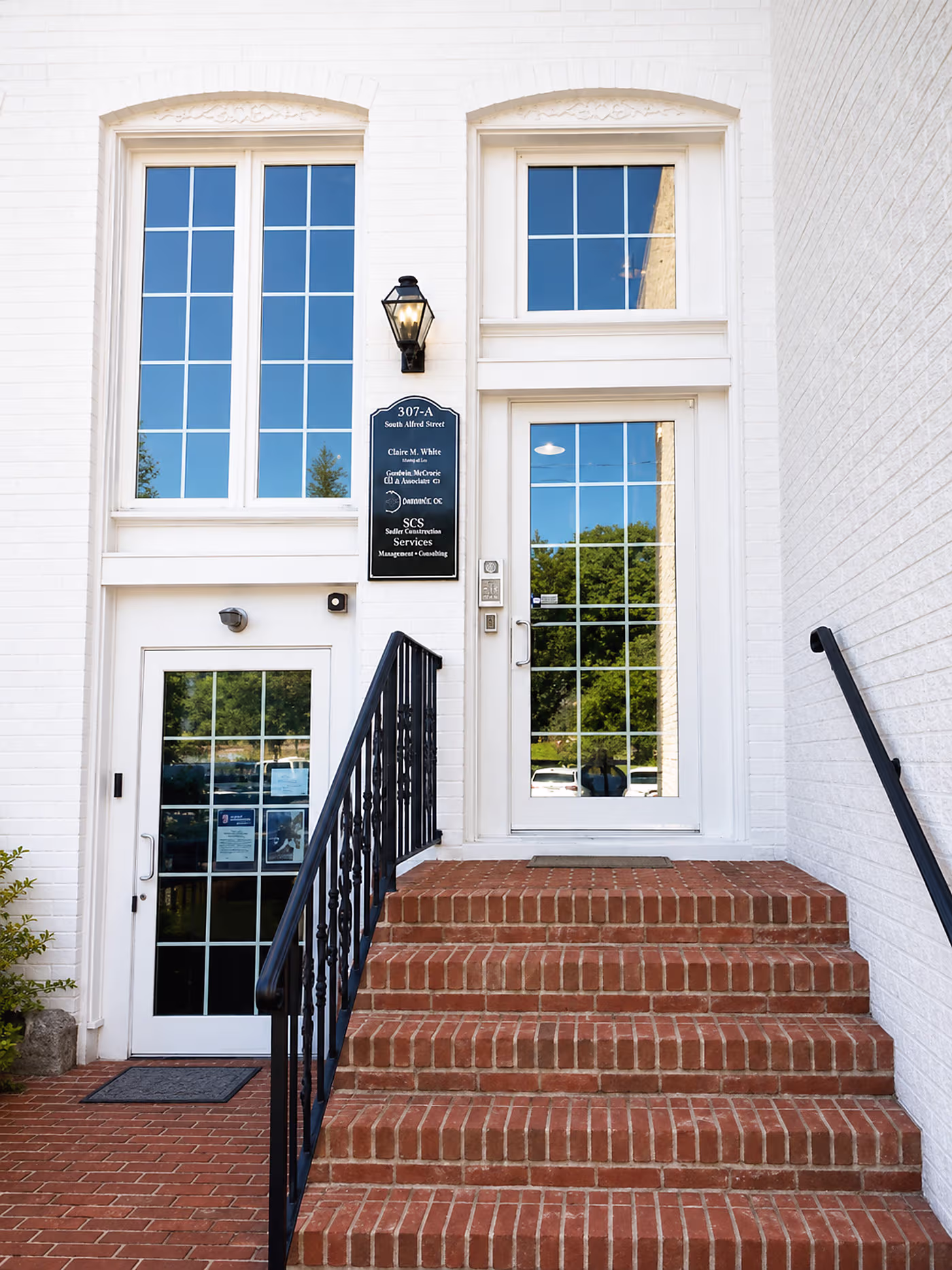 Law Offices of Christopher J. Russo Jr. office entrance in Salisbury, Maryland