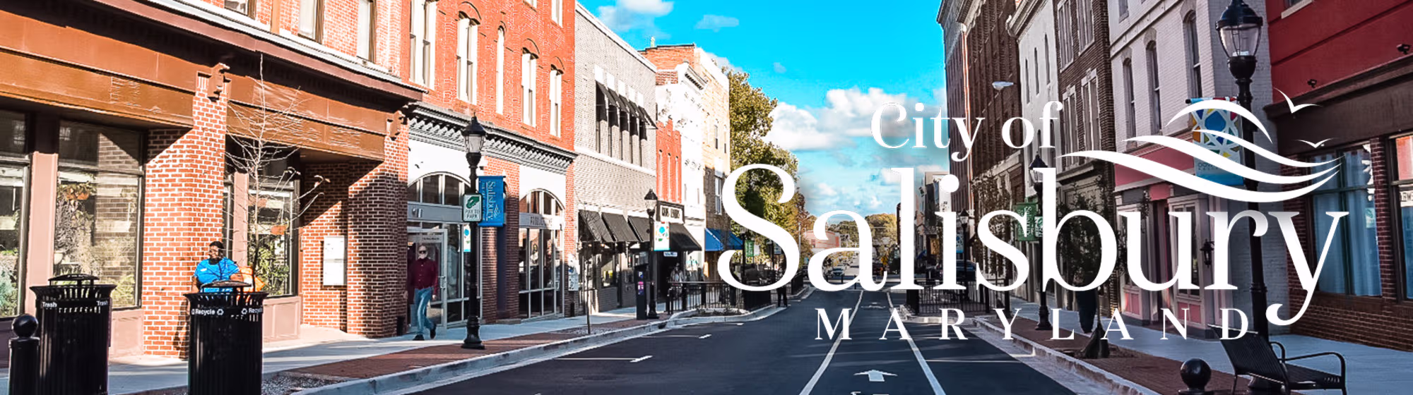 Downtown Salisbury, Maryland street scene